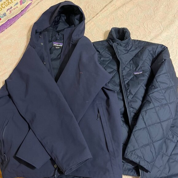 Patagonia Men's Lone Mountain 3-in-1 Jacket size LARGE - Picture 3 of 11